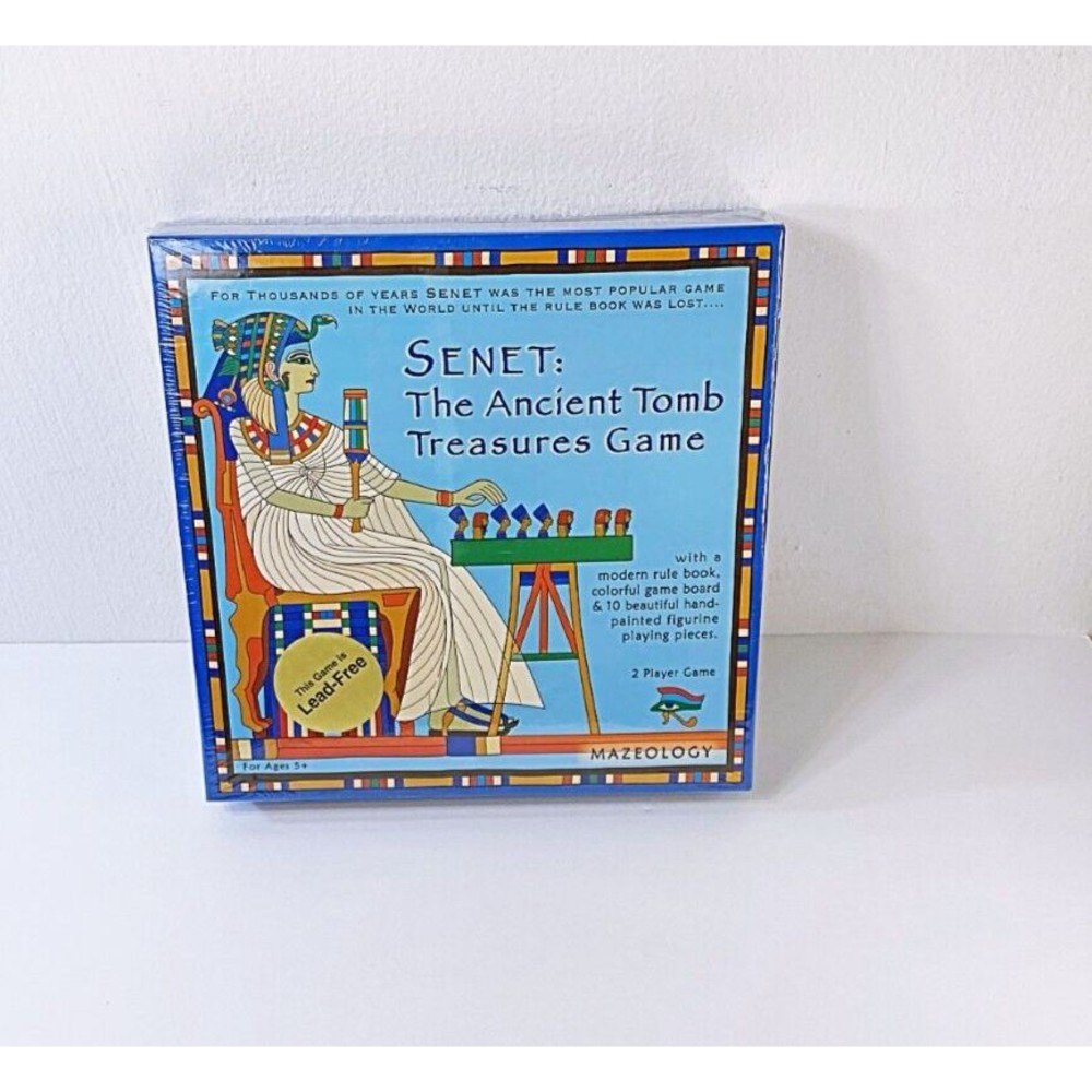 Senet: The Ancient Tomb Treasure Game 2 Players Ages 5 and up (Sealed)